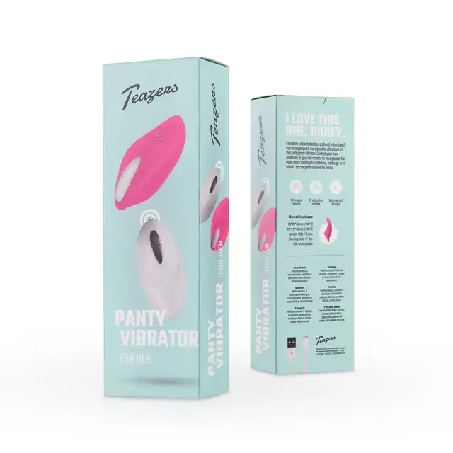 Teazers - Mini Vibrator With Remote Control. Dyskretny wibrator łechtaczkowy z pilotem, idealny towarzysz dla miłośników zabawy incognito