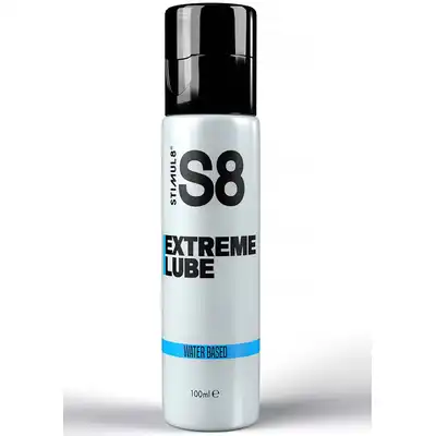 S8 - WB Extreme Lube 100ml Natural. Znieczulający lubrykant na bazie wody klasy premium dla maksymalnej przyjemności i komfortu.