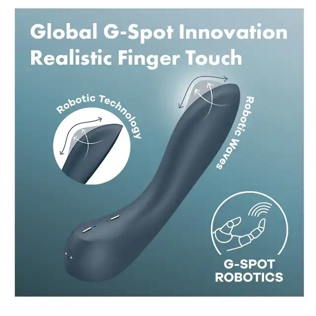 Satisfyer - G-Spot Wave 4. Technologia robotyczna dla nowego wymiaru przyjemności i hiperrealistycznej stymulacji punktu G