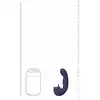 Vive Yumi - Triple Motor G-Spot Finger Motion Vibrator and Flickering Tongue Stimulator - Purple