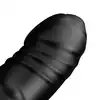 BUTTR - Black Hawk Curved Anal Dildo. Czarne zakrzywione dildo analne B intensywna stymulacja prostaty