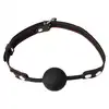 Erospace - Wild Play BDSM 4pcs Set. Zestaw BDSM z kneblem, obrożą, smyczą i opaską na oczy, kontrola, komfort i zmysłowe uniesienie