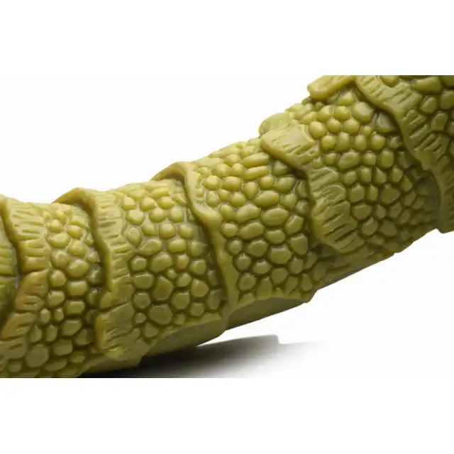 Creature Cocks - Scaled Swamp Monster Dildo. Dildo w kształcie łuskowanego potwora z bagien, fantazyjny design i intensywna stymulacja