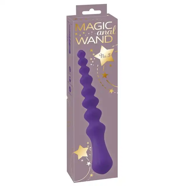 You2Toys - Magic Anal Wand No. 3. Smukła, rowkowana wtyczka analna, zaprojektowana z myślą o intensywnej stymulacji