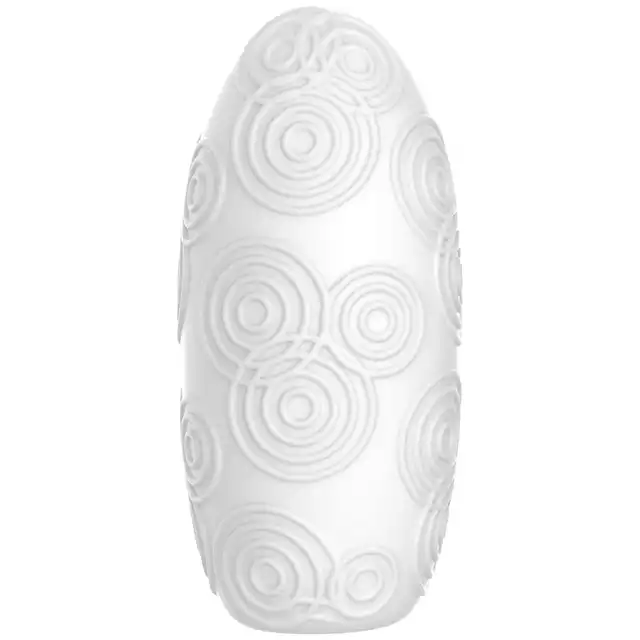 ToyJoy - Hero Medium Masturbator Rings. Ergonomiczny masturbator o teksturze stymulujących okręgów, idealnie dostosowany do Twoich pragnień