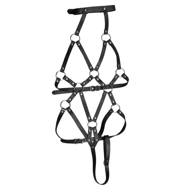 Erospace - Wild Play Harness Set. Damska regulowana uprząż, podkreśl swoją zmysłowość