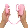 Feelztoys - Miamoré Pink. Wszechstronny wibrator do łechtaczki i pochwy z funkcją lizania, wibracji, ssania i pchnięciami