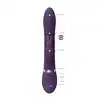 Vive Sora - Up &amp; Down Stimulating Rings, Vibrating G-Spot Rabbit - Purple