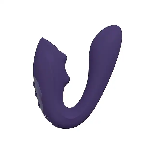 Vive Yuki - Dual Motor G-Spot Vibrator with Massaging Beads - Purple
