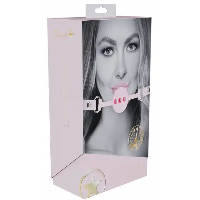 Ouch! - Paris Collection Silicone Ball Gag. Czas na zabawę z kneblem kulkowym o eleganckim wykończeniu w paryskim stylu