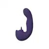 Vive Yumi - Triple Motor G-Spot Finger Motion Vibrator and Flickering Tongue Stimulator - Purple