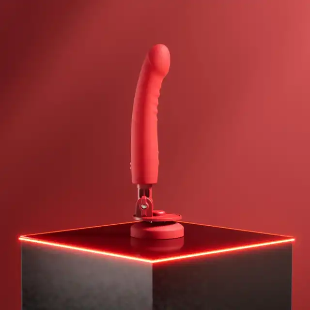 Lovense - Mission 2. Wibrujące dildo z technologią touch-sense, spersonalizowana przyjemność z praktyczną przyssawką