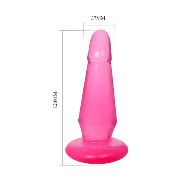 Baile - Butt Hungry Plug Red. Wyjątkowy korek analny, który oferuje intensywną stymulację prostaty i łechtaczki. 