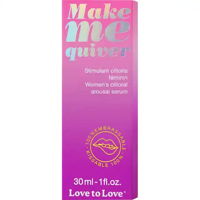 Love to Love - Make me quiver. Stymulujące damskie serum, intensyfikacja przyjemności, która wprowadzi Cię w ekstazę