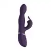Vive - Niva Rotating Rabbit Vibrator Purple. Wyjątkowy ibrator punktu G z 10 funkcjami wibracji i obrotową główką