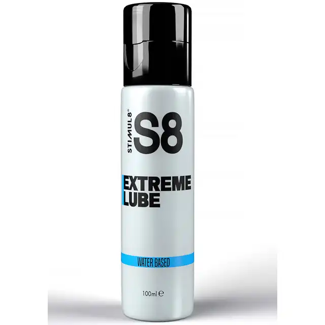 S8 - WB Extreme Lube 100ml Natural. Znieczulający lubrykant na bazie wody klasy premium dla maksymalnej przyjemności i komfortu.