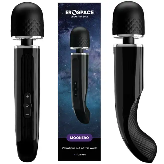 Erospace - Moodero Cosmic Wand.  Stylowy i nowoczesny wibrator różdżka, który łączy w sobie design, funkcjonalność i niezawodność. 