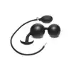Master Series - Ass Rattler Inflatable Silicone Anal Plug. Nadmuchiwany silikonowy korek analny, intensywna stymulacja na każdym poziomie
