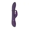 Vive - Halo Ring Rabbit Vibrator Purple. Luksusowy, zaawansowany wibrator, który łączy innowacyjność, przyjemność i wygodę w jednym produkcie