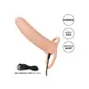 CalExotics - Performance Maxx Rechargeable Thick Dual Penetrator. Nakładna na penisa posiadająca 10 funkcji, zwiększoną grubość oraz pierścień na mosznę