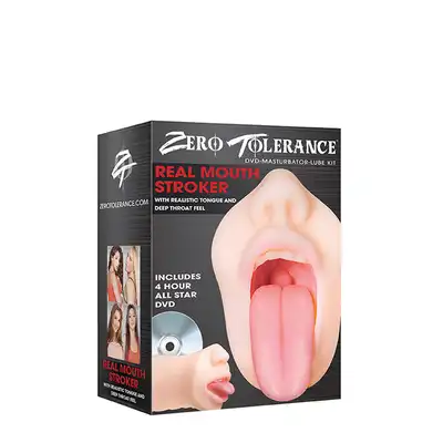 Evolved - Zero Tolerance Real Mouth Stroker. Realistyczny stymulator oralny, który oferuje wrażenia jak podczas prawdziwego seksu.