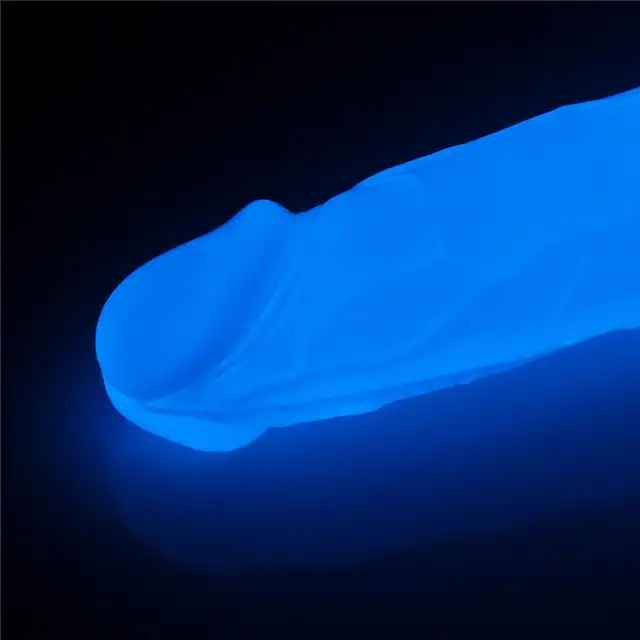 LoveToy -  Dildo 7.5'' Lumino Play. Świecące w ciemności realistyczne dildo