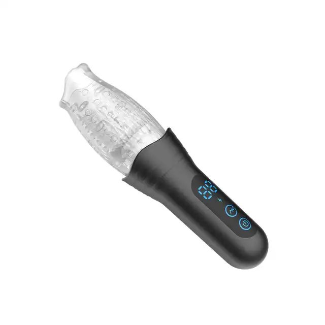 Rimba Toys - Orgastobator 02. Nowoczesny masturbator o innowacyjnej technologii, wibracje i ruch posuwisty to gwarancja satysfakcji