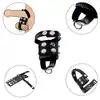 Erospace - Wild Play Cock and Balls Strap C20. Regulowana opaska zaciskowa na penisa i jądra, intensyfikuj doznania