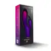 Rocks Off - Glo-Girl Rabbit Purple. Miękka, bezpieczna dla ciała silikonowa powłoka i mocna podwójna stymulacja. 