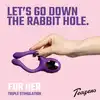 Teazers - Couples Vibrator. Wielofunkcyjny wibrator dla par, wyjątkowy kształt, idealny dla wspólnej przyjemności