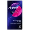 Durex - Mutual Climax 10. Stymulujące prezerwatywy o opóźniającym i zwiększającym doznania efekcie, stwórzcie wspólny finał pełen przyjemności
