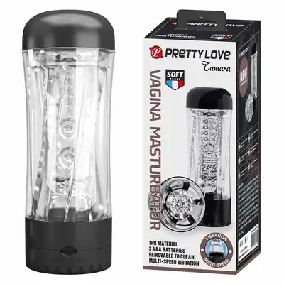 Pretty Love - Tamara. Innowacyjny masturbator wyposażony w funkcję wielostopniowych wibracji.