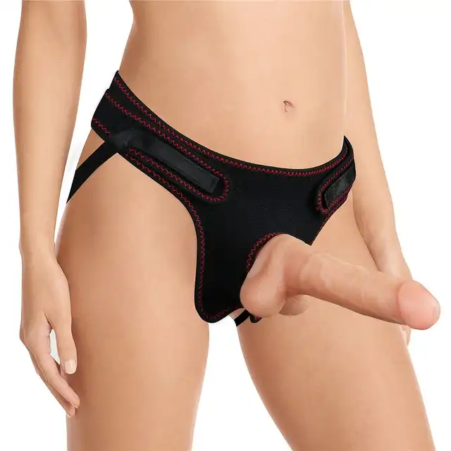 LoveToy - Ingen Easy Strap-on Set 7,5". Zestaw strap-on z realistycznym dildo 7,5"