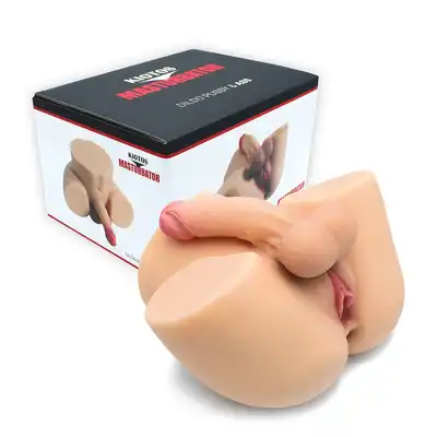 Kiotos - Masturbator Dildo Pussy &amp; Ass NR17. Unikatowy masturbator z realistycznym penisem, słodką waginą i ciasnym anusem, potrójna przyjemność 