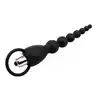 Chisa - Black Mount Elite Power Beads. Wibrujące koraliki analne z wysokiej jakości silikonu