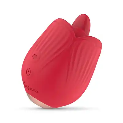 Teazers - Rose Vibrator Licking and Vibrating. Wyjątkowy wibrator, który łączy efekt lizania z wibracjami, podwójna stymulacja dla intensywnych doznań
