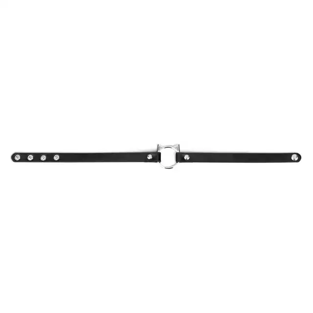Bedroom Fantasies – Kitty Choker Black. Elegancka obroża z kocim motywem