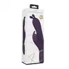 Vive - Gada Vibrating Bunny Ear G-Spot Rabbit with Pulse Wave Shaft Purple. Wibrator z króliczym uchem i wałkiem pulsacyjnym do stymulacji punktu G