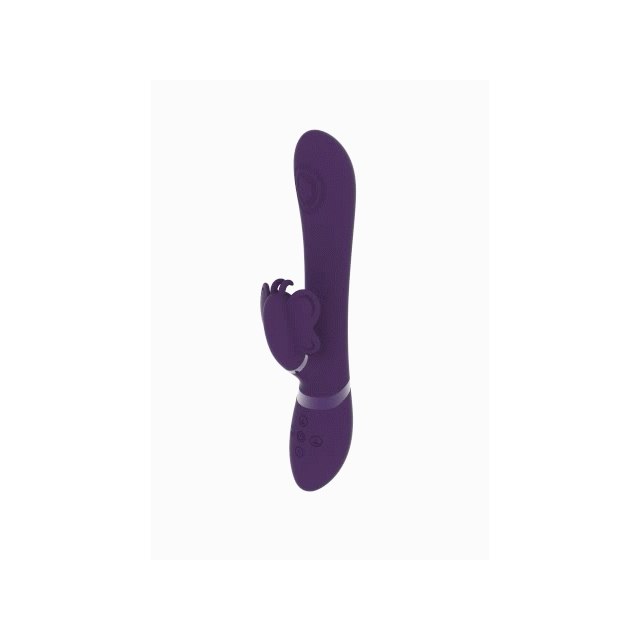 Vive - Etsu Pulse Wave G-Spot Rabbit &amp; Clitoral Stimulator Purple. Podwójny wibrator z 4 wymiennym silikonowymi końcówkami i3 sterowanymi silnikami