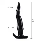Hidden Desire Extreme Anal Slider XXL 35cm. Ekstremalny sprzęt analny XXL, PVC, szeroka podstawa, dla intensywnych doznań
