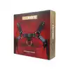 Virgite - Man Bondage Body Harness Mod. 2 Black. Harness łączyący funkcjonalność z odważnym designem z ekologicznej skóry.