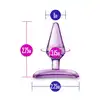 Blush - Jolly Plug Purple. Niewielki, ergonomiczny, fioletowy korek analny.