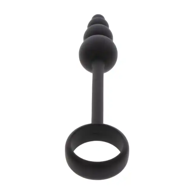 ToyJoy - Manpower Anal Plug &amp; Cock Ring. Wszechstronny silikonowy buttplug, stymulacja prostaty, mocne erekcje
