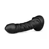 BUTTR - Black Hawk Curved Anal Dildo. Czarne zakrzywione dildo analne B intensywna stymulacja prostaty
