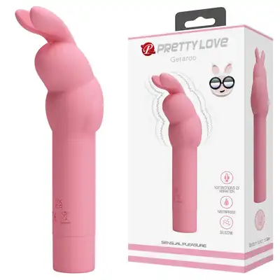 Pretty Love - Gerardo Light Pink.  Kompaktowa moc i luksusowa stymulacja łechtaczki!