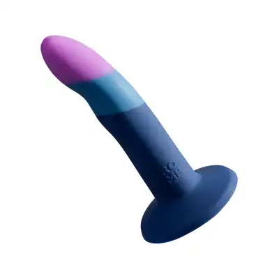 Romp - Piccolo. Dildo o zakrzywionym trzonie do masażu punktów P i G, idealne jako dildo lub strapon