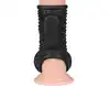LoveToy - Drip Knights Ring Vibrating Penis And Scrotum Sleeve. Stymulujący i wibrujący rękaw na penisa i mosznę, zwiększa wytrzymałość i przyjemność