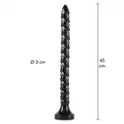 Hidden Desire - Extreme Anal Snake XXXL 45cm. Ekstremalne dildo analne XXXL, PVC, z szeroką podstawą w kształcie węża