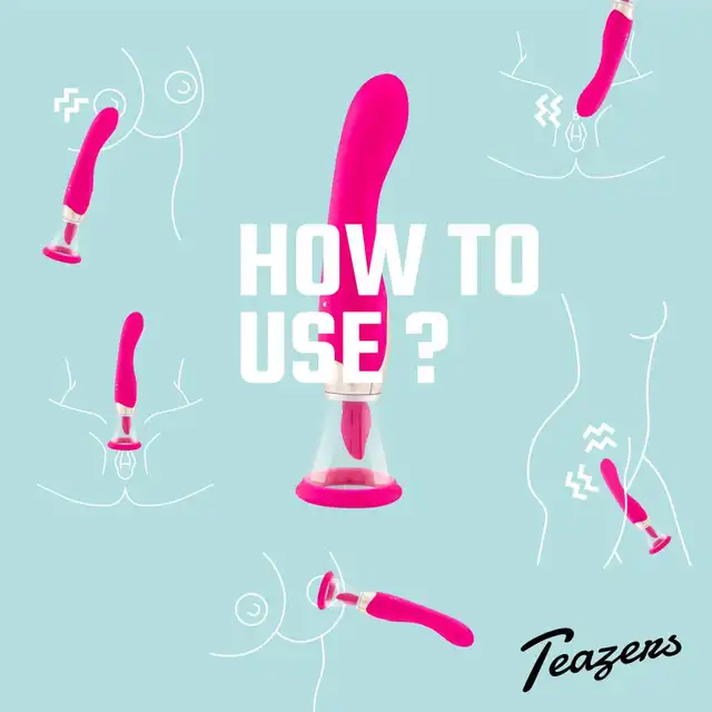 Teazers - Pleasure Pump With G-Spot Vibrator Pink. Wibrator do łechtaczki i punktu G, intensywna stymulacja z funkcją ssania i wibracjami