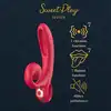 Erospace - Sweet Play Tounge Flipping Vibrator. Wibrator z ruchomym języczkiem, intensywna stymulacja dla maksymalnej przyjemności